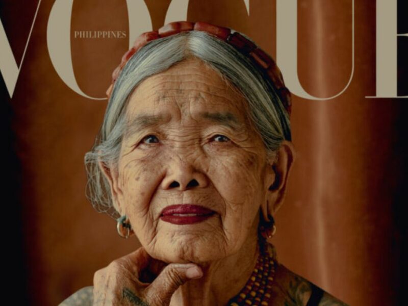 cea mai în vârstă vedetă de pe coperta vogue - apo whang-od are 106 ani și este tatuatoare