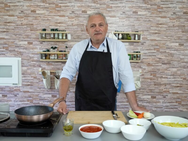 din pușcărie, în bucătărie - liviu dragnea a lansat o emisiune culinară