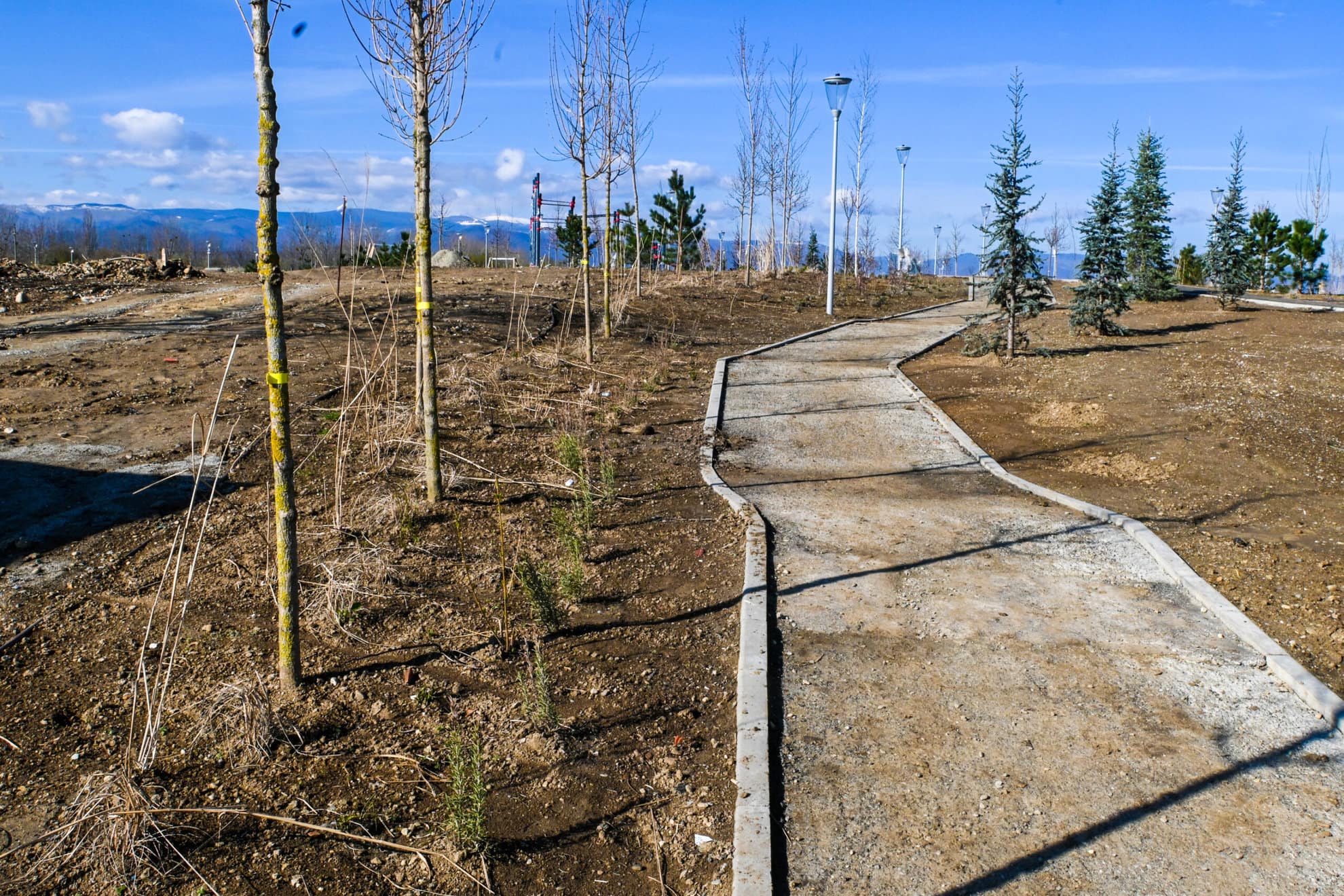 video: cum arată cel mai nou parc al sibiului - muncitorii pun la punct ultimele detalii în „belvedere”