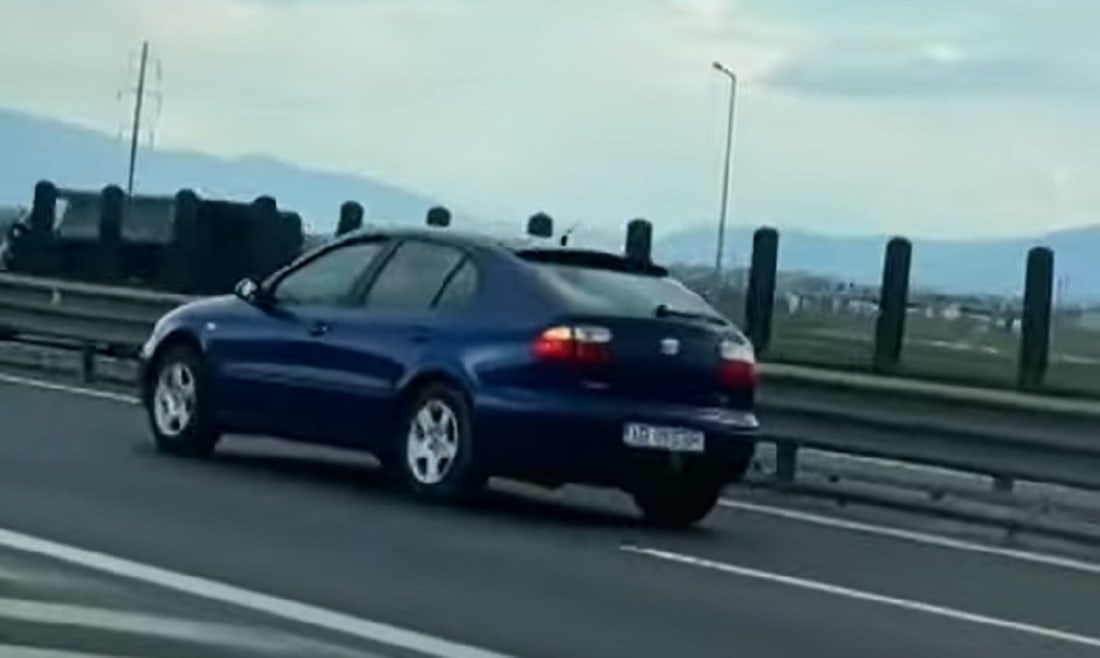 șofer filmat cum merge pe contrasens pe autostrada sibiu – deva. a rămas pieton pentru patru luni