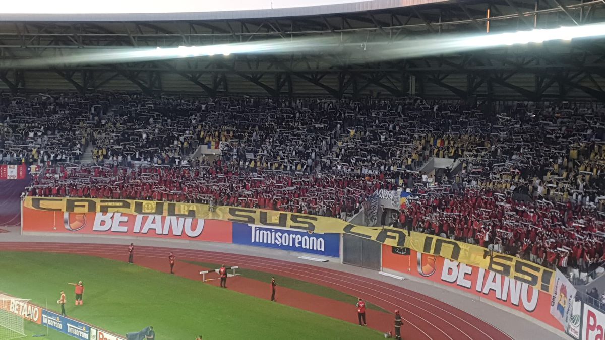 live foto video - finala cupei româniei: atmosferă ca în champions league pe municipalul din sibiu - fanii lui u cluj fac spectacol!