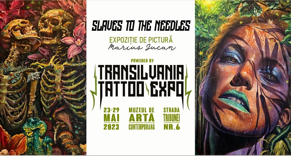 marius jucan și viitorii artiștii sibieni: lucrare colectivă de tatuaje și picturi în timp real la muzeul de artă contemporană - o avanpremieră la transilvania tattoo expo