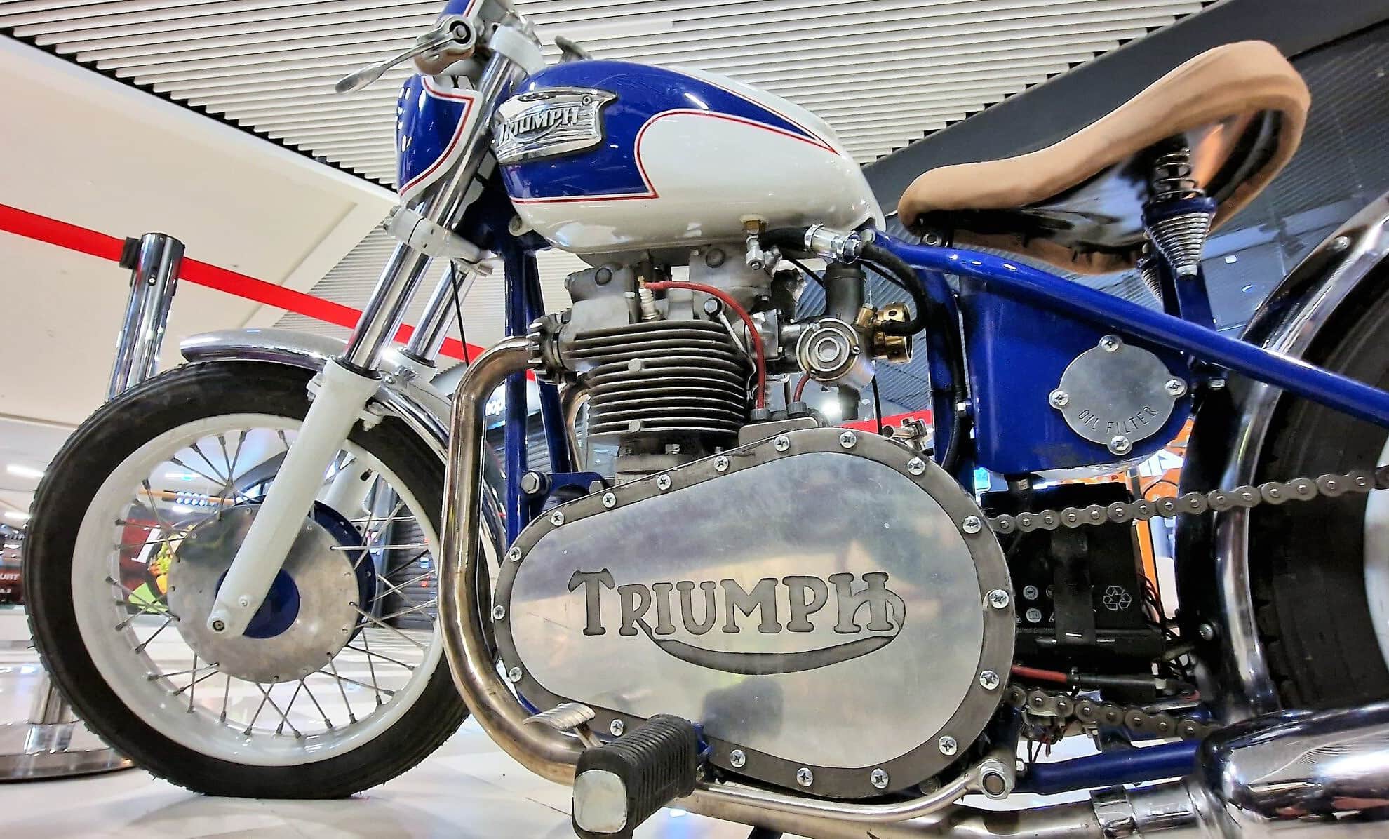 Triumph GP 500 expusă la Sibiu Bike Show Promenada Mall - Este cea mai rară motocicletă din lume