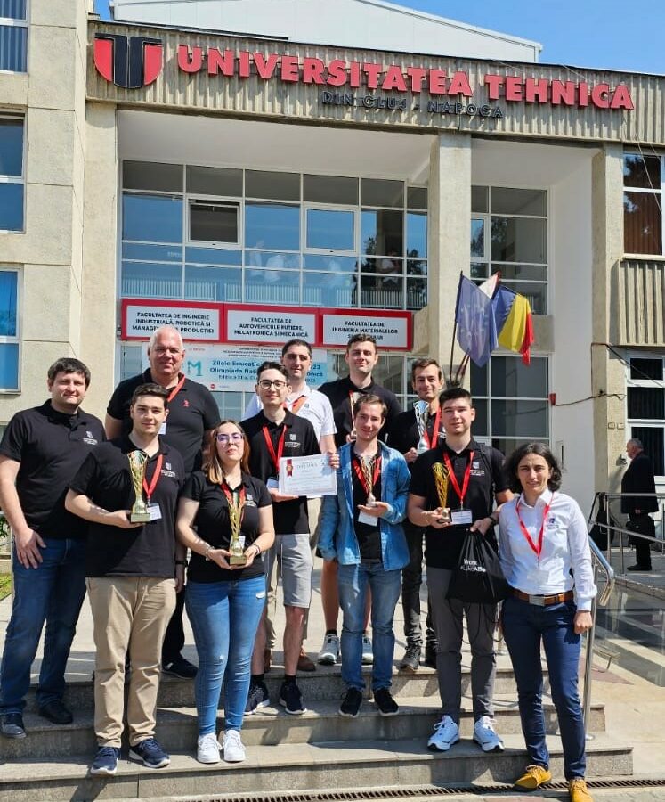 studenții de la sibiu pe podium la concursul internațional de robotică