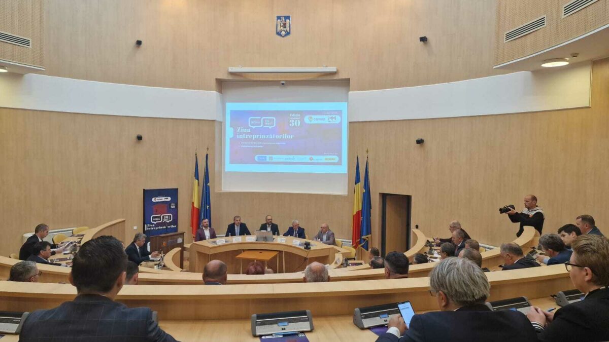 ziua întreprinzătorilor din românia, marcată marți la sediul consiliului județean