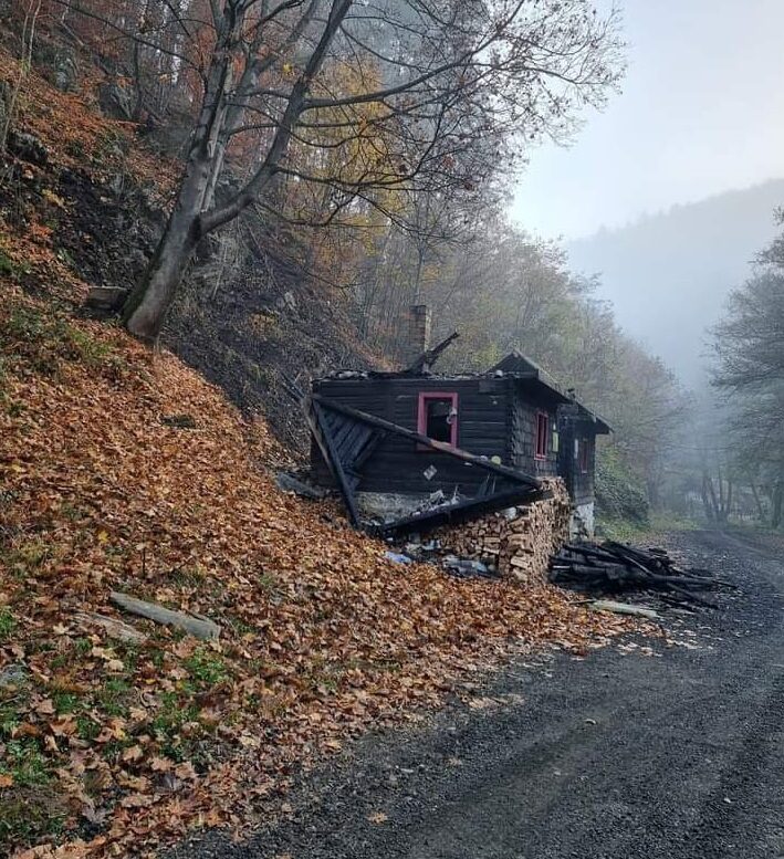 Cantonul din Sibiel, distrus de incendiu, nu va mai fi refăcut - „Nu era nimic de valoare”