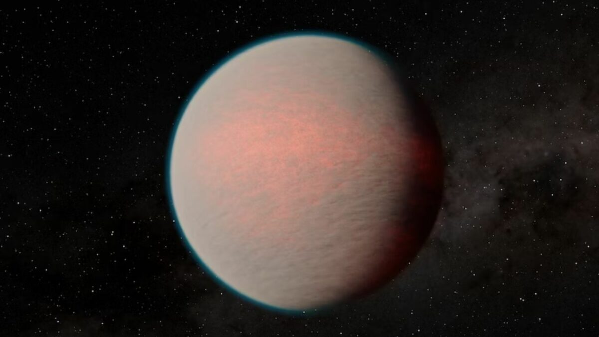 a fost capturată cea mai clară imagine a planetei „mini-neptun” - "este complet acoperită de un fel de brumă”