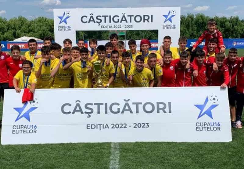 cinci academii de fotbal din județul sibiu, în top 60 din românia