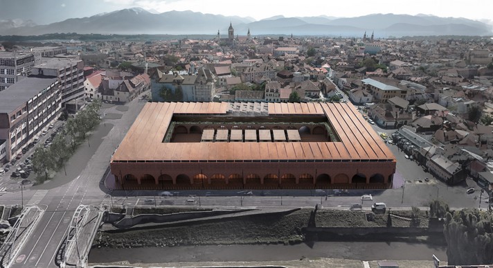 proiectul unor arhitecți din sibiu, ales pentru modernizarea pieței cibin - noul complex va arata spectaculos!