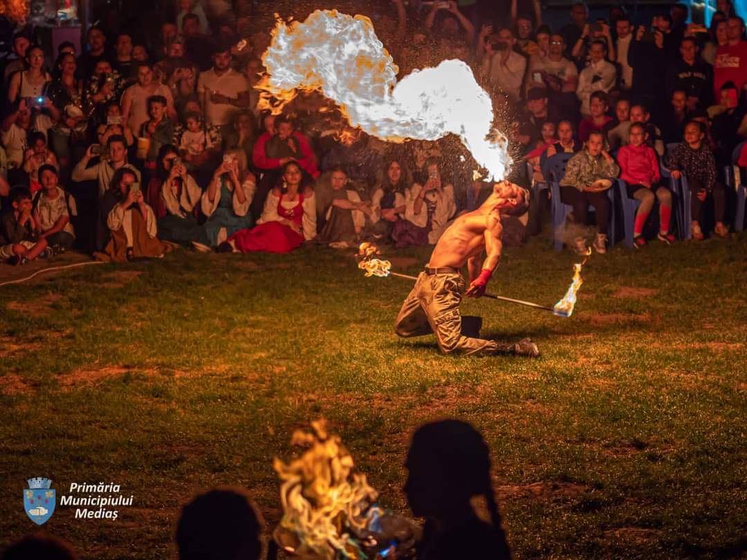 foto a fost un weekend de vis la ”mediaș, cetate medievală” - primarul gheorghe roman: ”municipiul a păstrat tradiția”