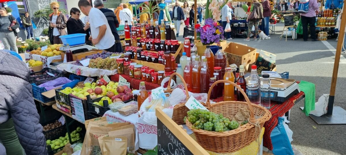 piața volantă, vineri în fața consiliului județean din sibiu