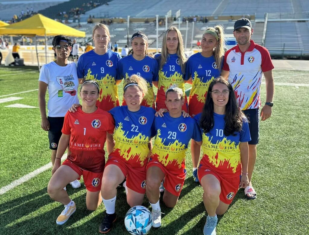 FOTO Sibianca Nicoleta Adam, cel mai bun portar la Campionatul Mondial de fotbal în stradă - ”Un succes pe care îl merită pe deplin”