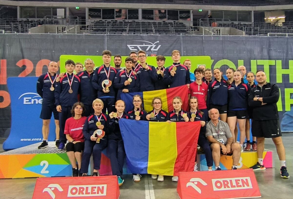 aur pentru românia u19 la campionatul european de tenis de masă