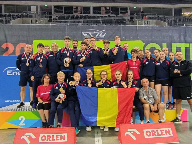 aur pentru românia u19 la campionatul european de tenis de masă