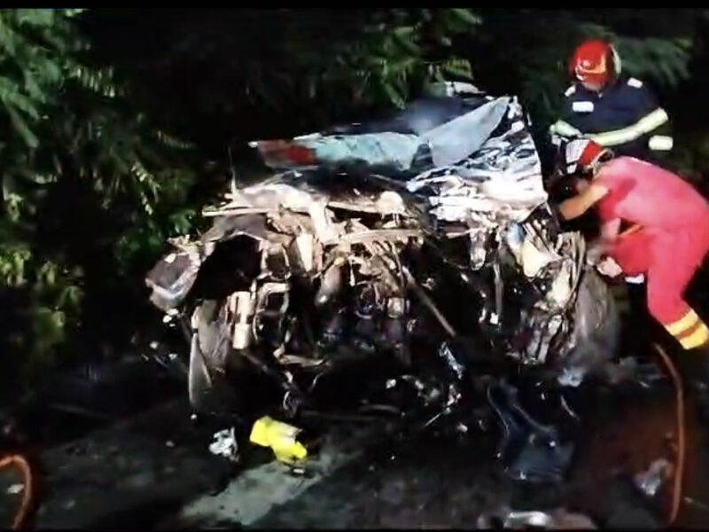 video: accident cu patru morți la bujoreni între sibiu și vâlcea