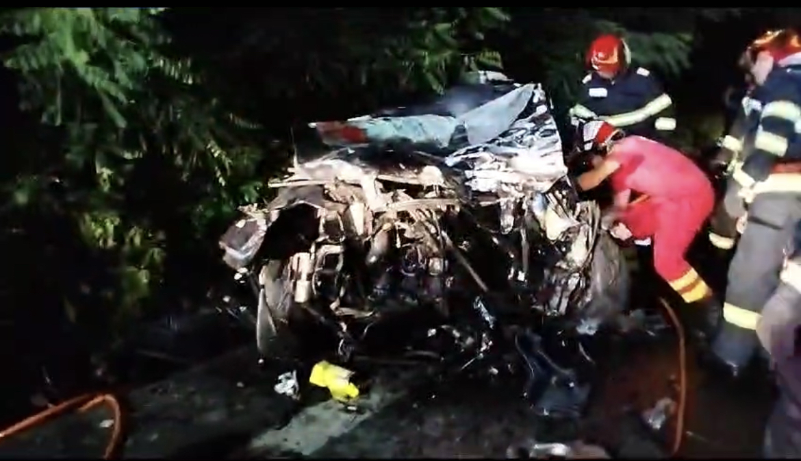 video: accident cu patru morți la bujoreni între sibiu și vâlcea