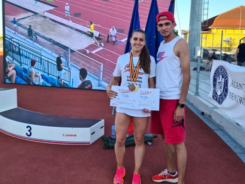 sibianca tabita teușan, pe podium la campionatele naționale de atletism - „am stabilit un record personal”