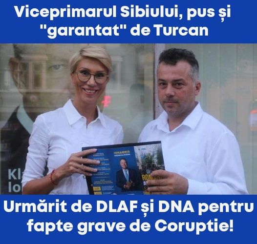 psd sibiu - ”viceprimarul pnl alexandru dumbravă, garantat de doamnele turcan și cîmpean: 2 ani și 3 luni de închisoare” (cp)