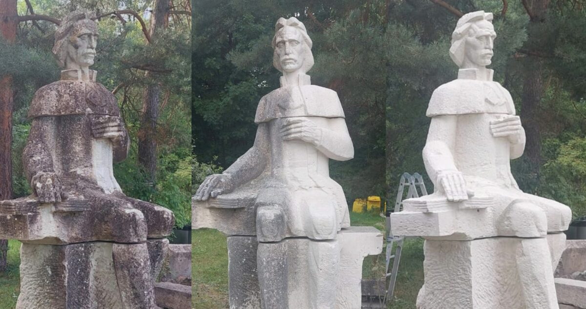 statuia cărturarului gheorghe lazăr va fi adusă la avrig după restaurare