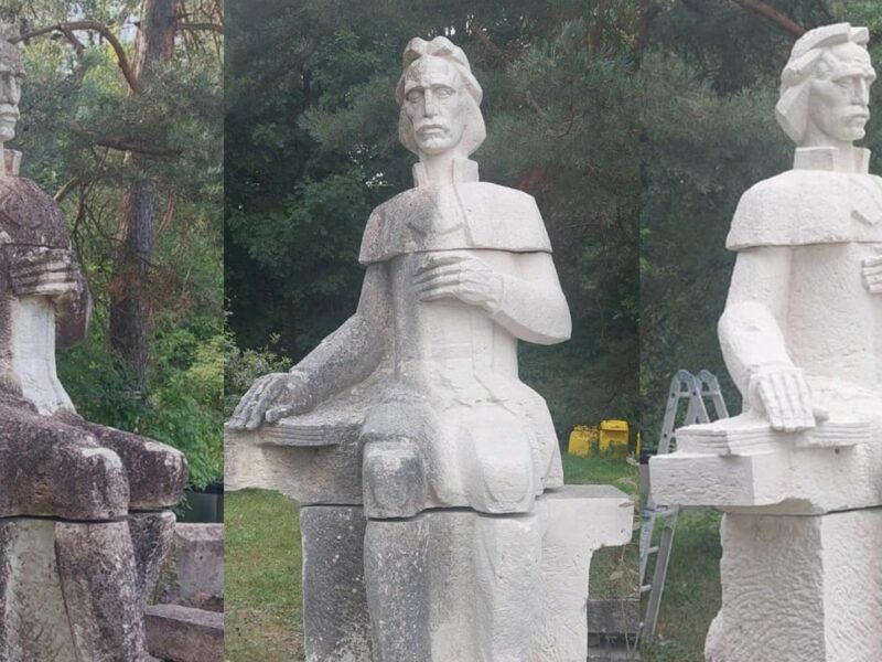 statuia cărturarului gheorghe lazăr va fi adusă la avrig după restaurare