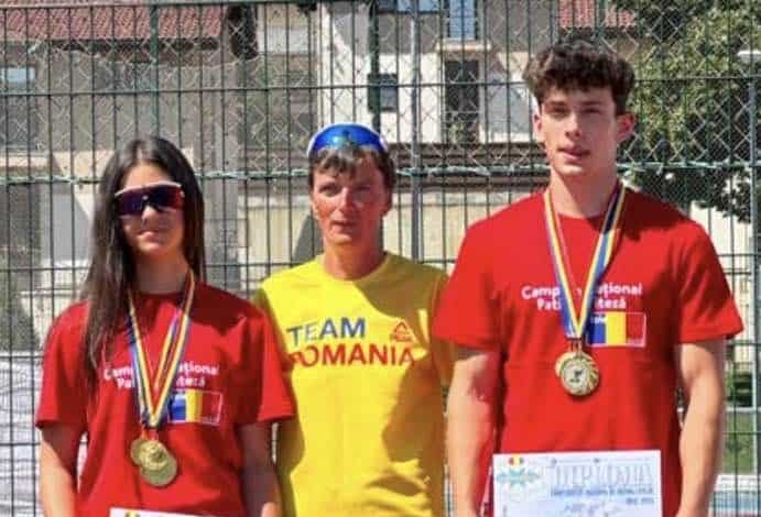 Anastasia Băcilă și Vlad Popa, din nou campioni naționali la patinaj. Rezultate bune pentru CSS Sibiu