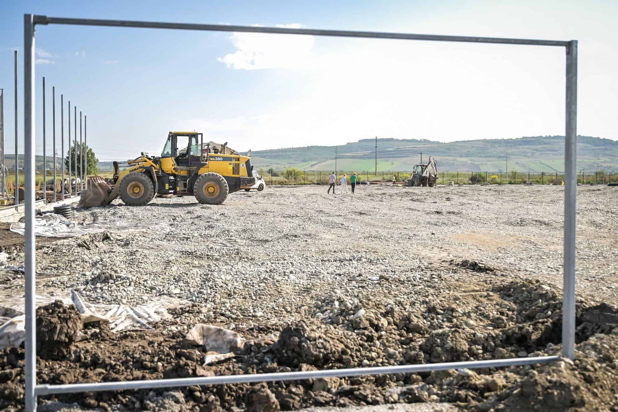 Baza sportivă de lângă piața Obor prinde contur. Astrid Fodor: ”Transformăm un teren viran într-un spațiu pentru sport și timp liber” (foto)