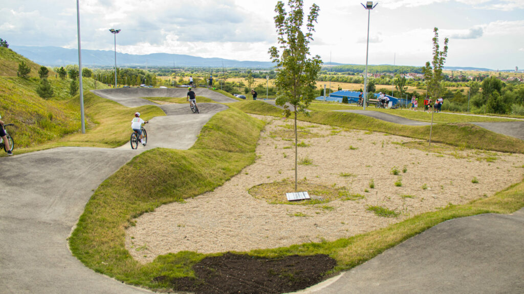 singurul parc construit în sibiu în ultimii treizeci de ani. „belvedere” se deschide. imagini în avanpremieră (video foto)