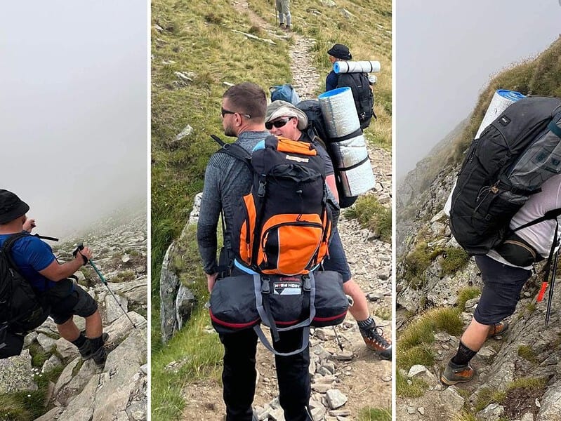 turiști “ușurați” de rucsacuri pe munte aproape de vârful moldoveanu. „credem că un cioban le-a furat”