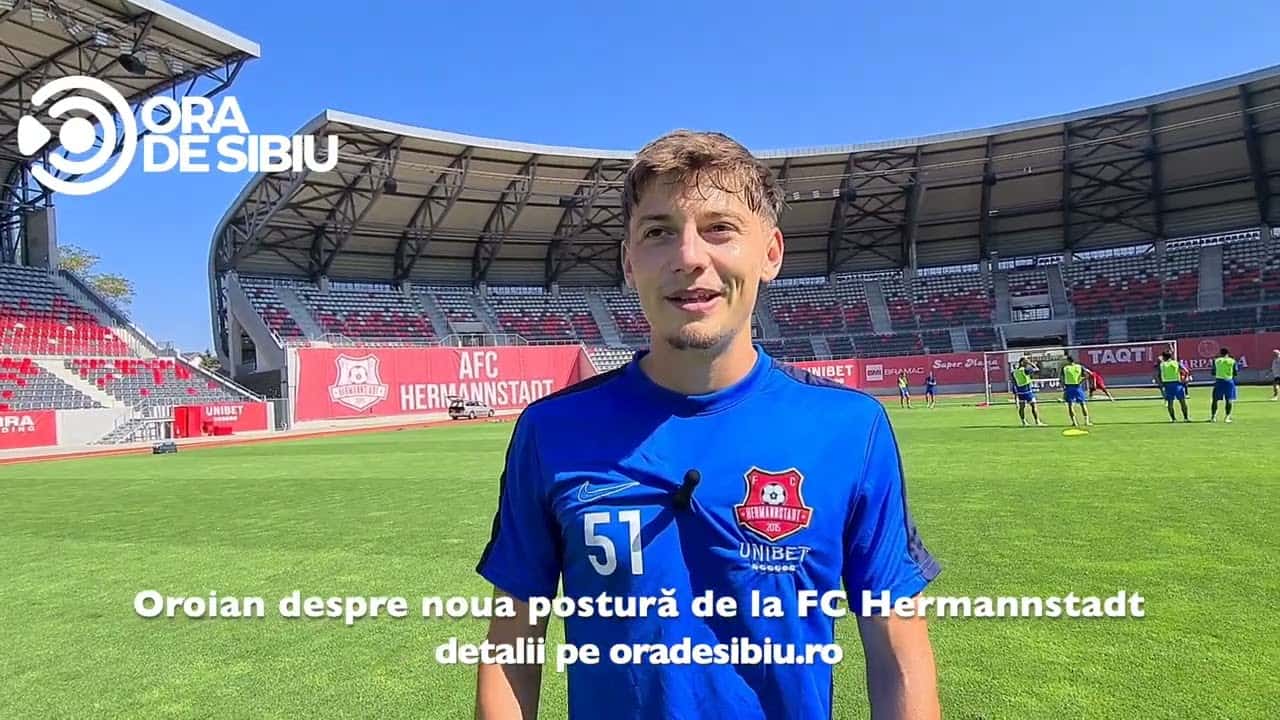 FC Hermannstadt - 🥇 În urma voturilor exprimate de voi pe Instagram &  Facebook FCH, Alexandru ACE Oroian va primi trofeul ,,Fotbalistul lunii  septembrie” 🏆