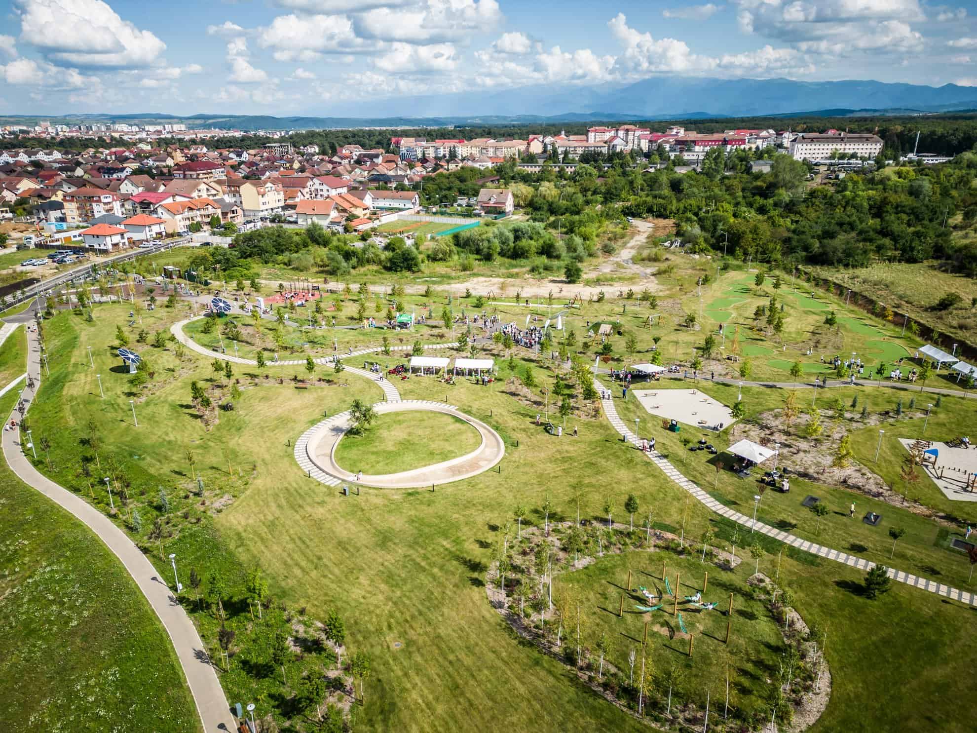 parcul belvedere, pistele de biciclete de pe malurile cibinului și comandamentul nato, marile investiții inaugurate în 2023 la sibiu