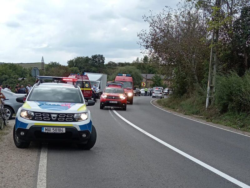 accident grav la seica mare. două motociclete implicate