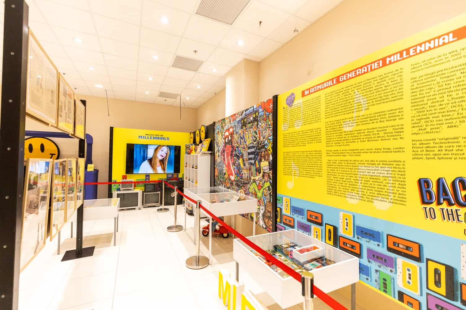 expoziție în premieră la promenada sibiu: sibienii sunt invitați să descopere universul generațiilor din anii '80 și '90 la muzeul pop-up „generația millennials”