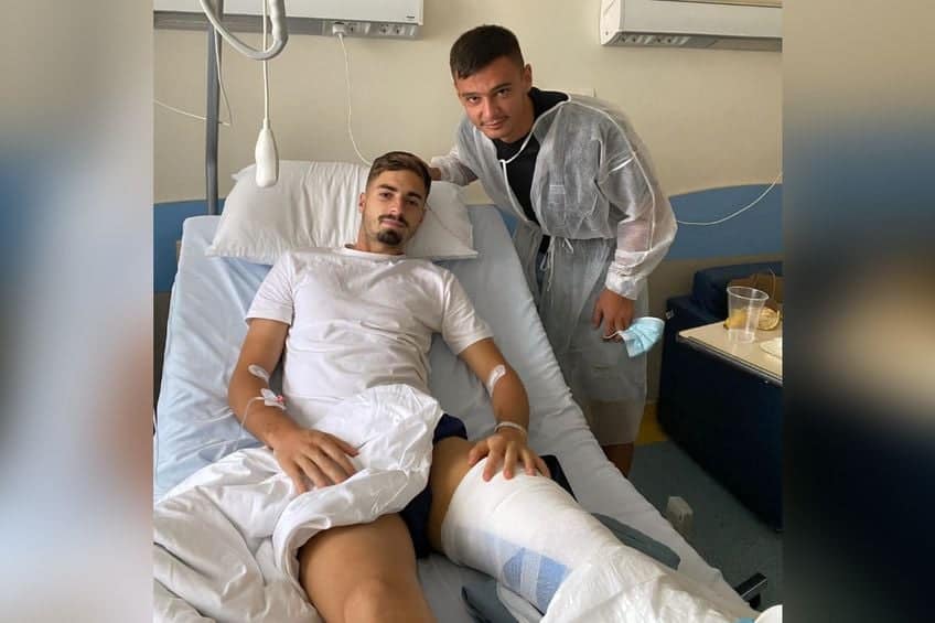 jucătorul care i-a rupt piciorul lui iancu, l-a vizitat pe fotbalistul sibiului în spital. ”mă simt vinovat și îmi asum total”