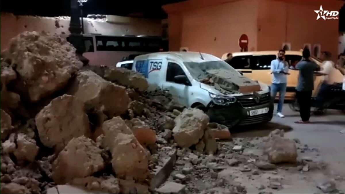 cutremur devastator în maroc. sute de morți. (video)