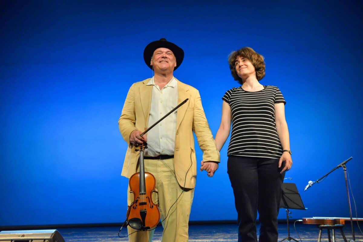 muzică, teatru și povești: ada milea și alexander bălănescu pe scena teatrului „gong”