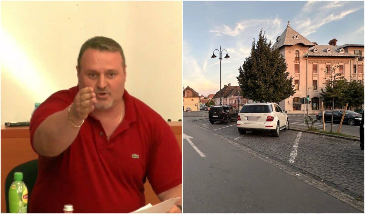 fostul polițist răduinea, acuzații „live” în ședința de consiliul local, legat de acordarea de tichete de parcare gratuită în sibiu: „prefectul e acuzat de fals” (video)