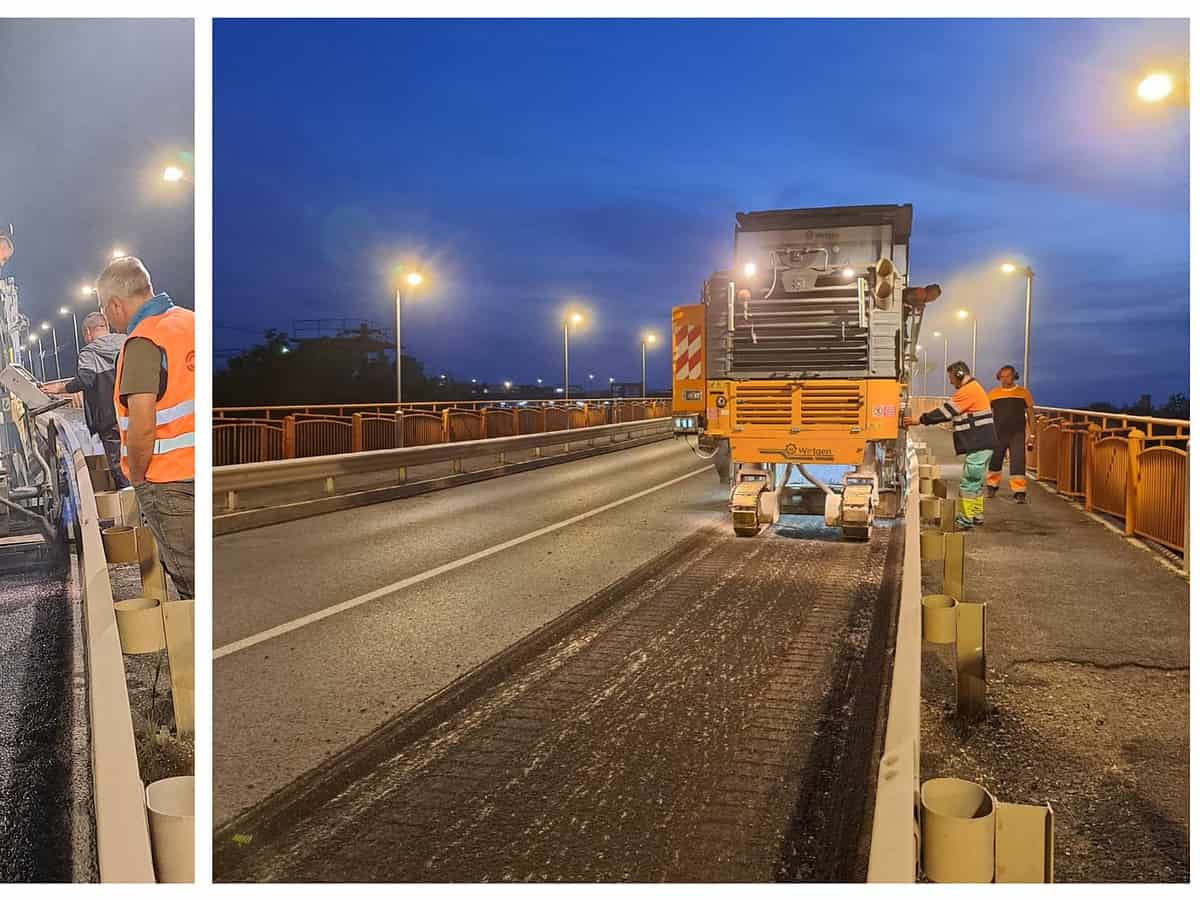 s-au finalizat lucrările pe podul gării. alte două străzi intră în reparații (foto)