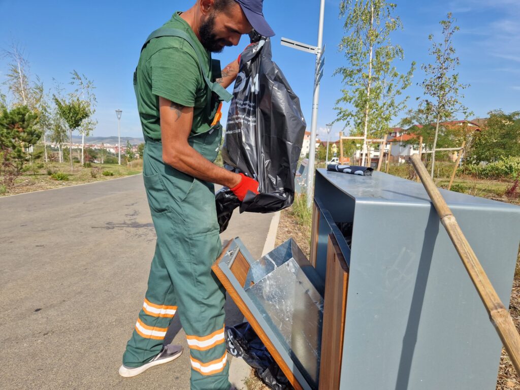 cum păstrează soma curat cel mai nou parc al sibiului, belvedere: este o muncă de echipă