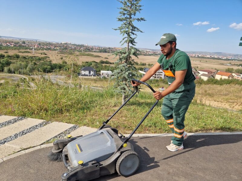 cum păstrează soma curat cel mai nou parc al sibiului, belvedere: este o muncă de echipă