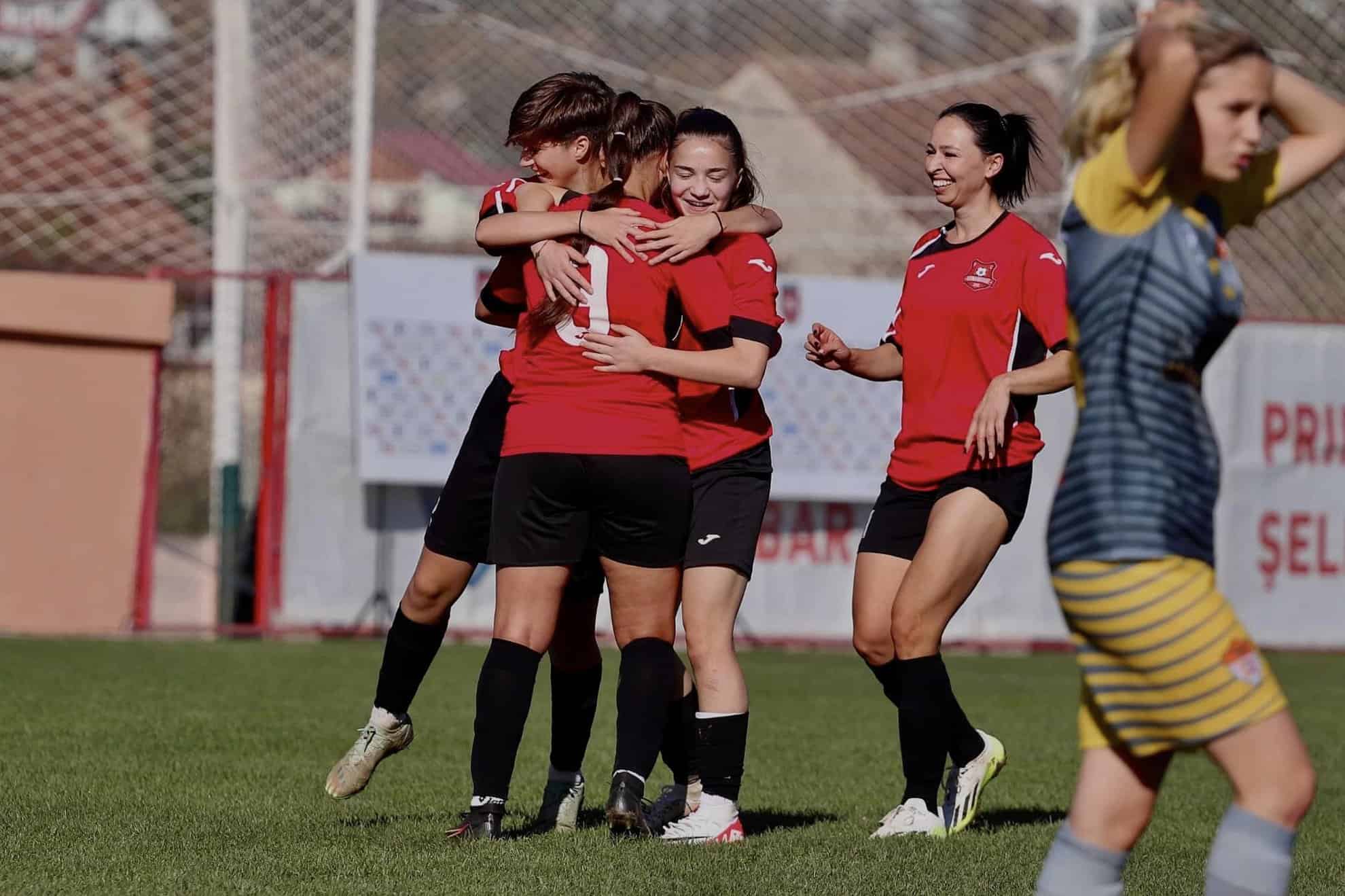 Fotbalistele de la FC Hermannstadt au câștigat la scor cu FC Argeș. Sunt pe locul 3 în Liga 2