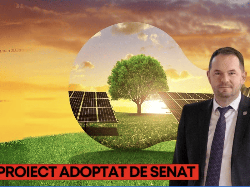 proiectul senatorului sibian claudiu mureșan, adoptat în senat. sprijin pentru prosumatorii din românia
