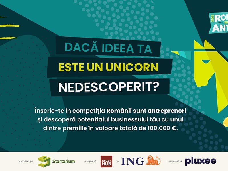 sibienii pot câștiga fonduri nerambursabile, în valoare totală de 100.000 euro, în cadrul competiției “românii sunt antreprenori”