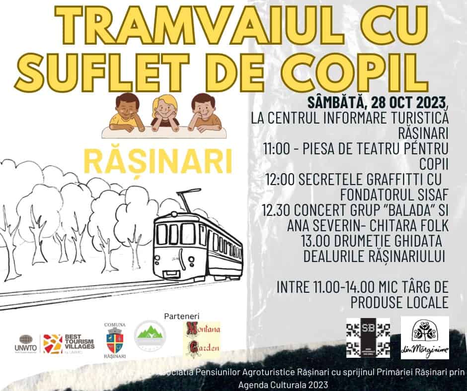 Tramvaiul cu Suflet de Copil: Rășinari își celebrează trecutul privind spre viitor