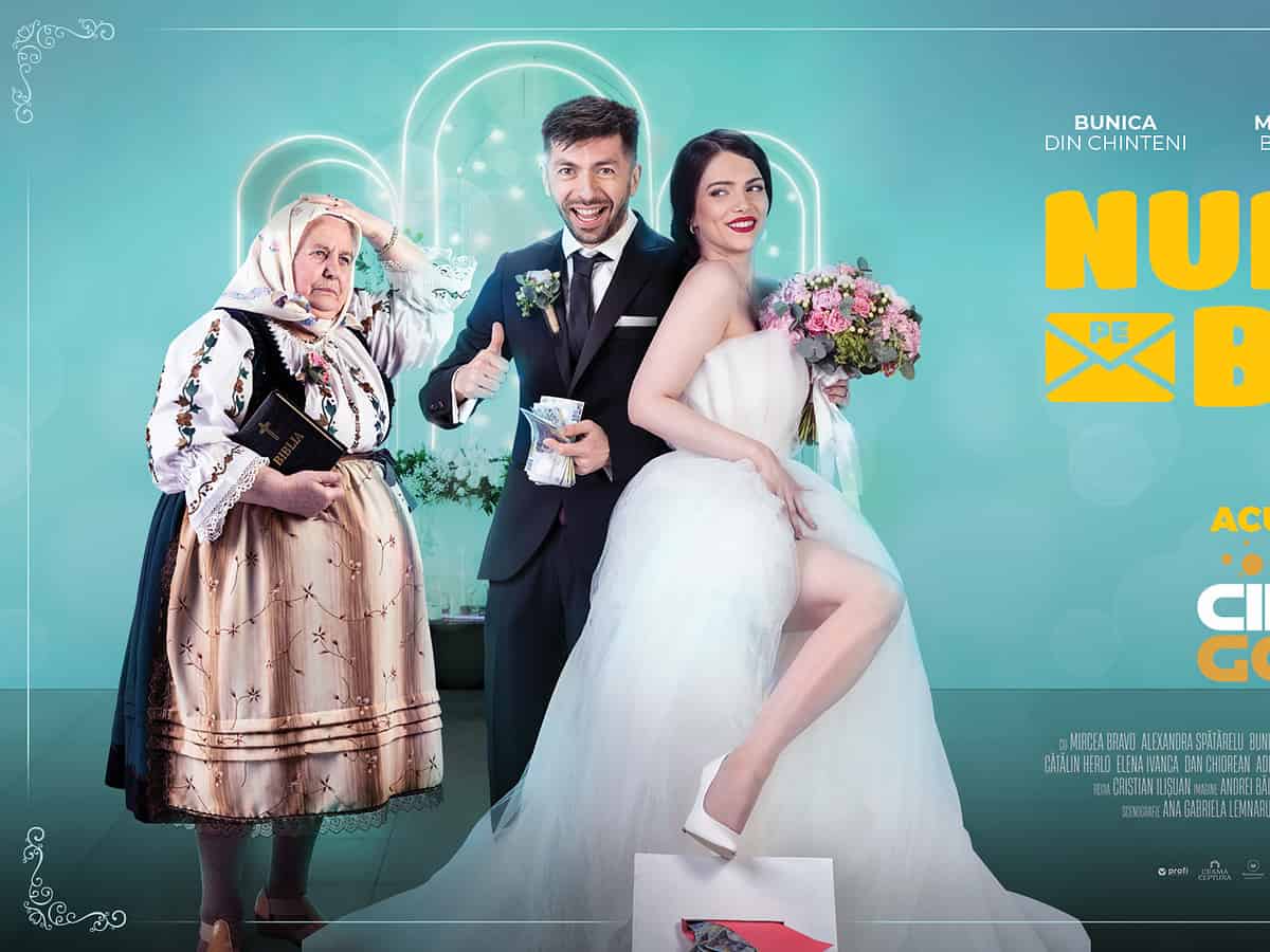 mircea bravo, bunica și actorii principali din filmul „nuntă pe bani” îți dau întâlnire la cine gold pe 21 octombrie la ora 19,30 (trailer)