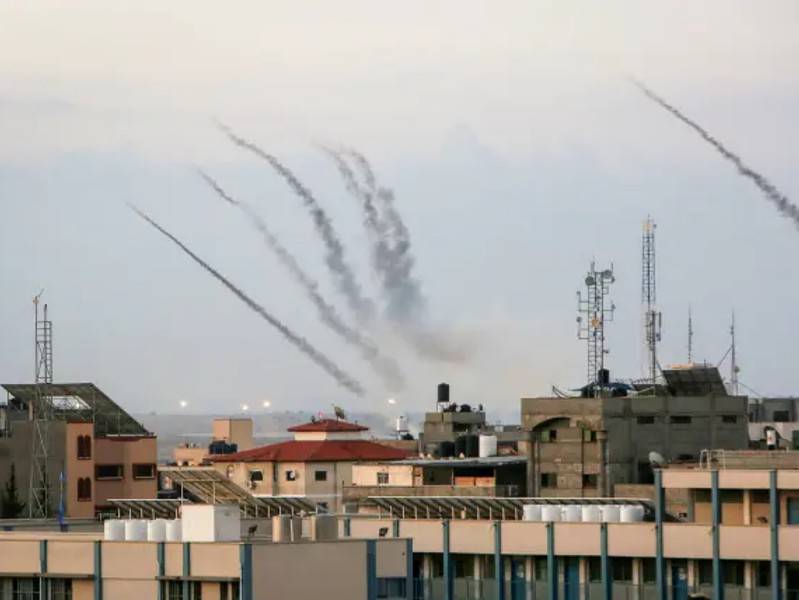 mii de rachete trase din gaza spre israel. un mort și cinci răniți
