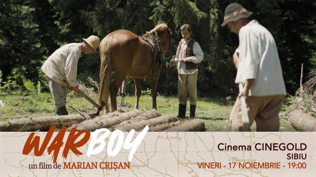 warboy, cel mai nou film semnat de marian crișan,vizionat în prezența echipei la cinegold, pe 17 noiembrie