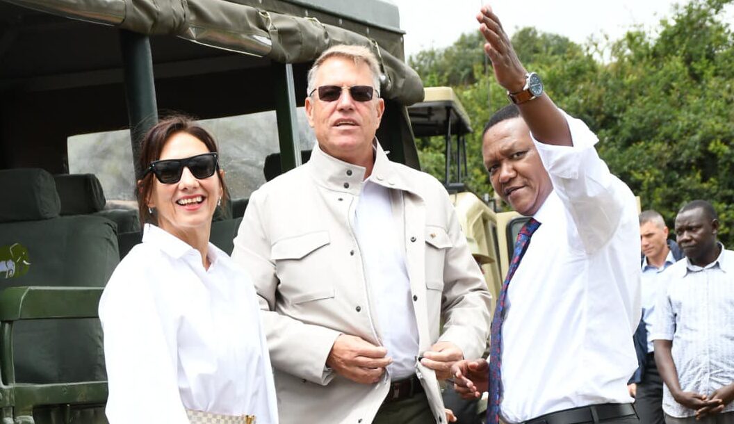 președintele klaus iohannis și soția sa, vizită în parcul național nairobi (foto)