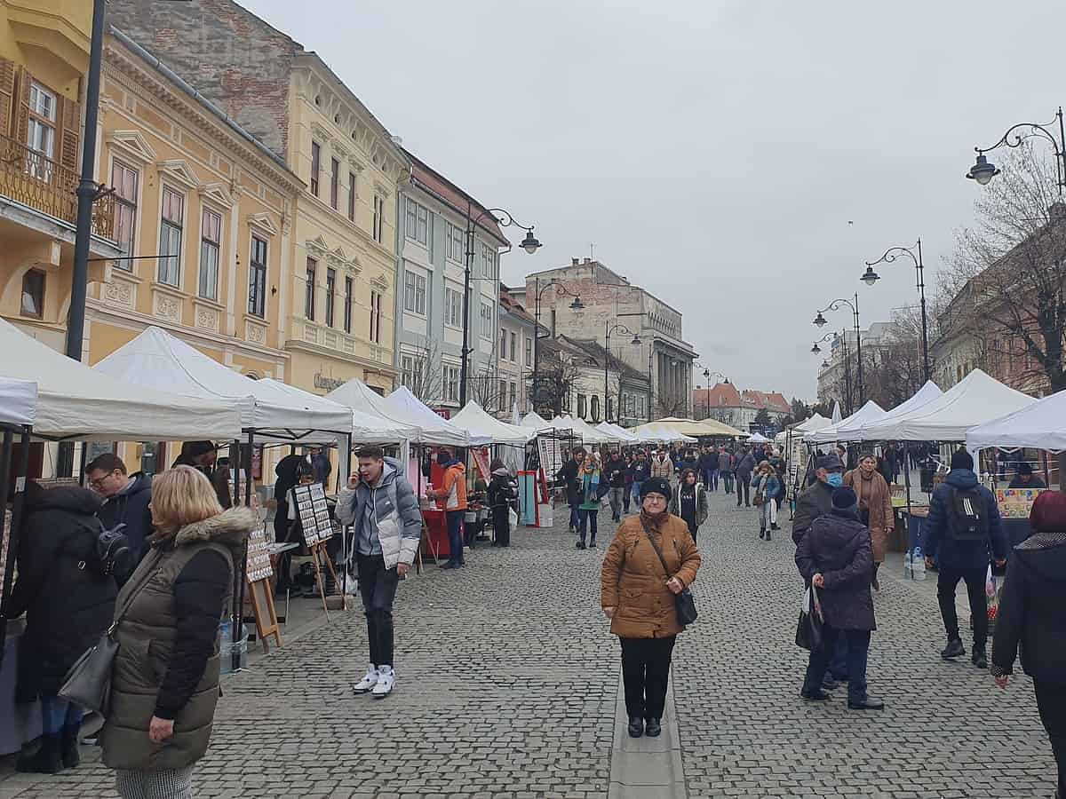 se primesc cereri pentru comercializarea în sibiu a produselor specifice sărbătorilor de iarnă. sunt peste 50 de locații