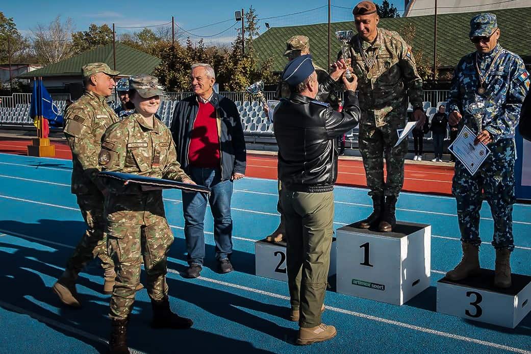 aft sibiu, pe podium la campionatul național de atletism militar cu 17 medalii de aur (foto)