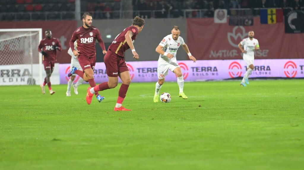 Imaginile victoriei FC Hermannstadt cu CFR Cluj. Galerie Foto